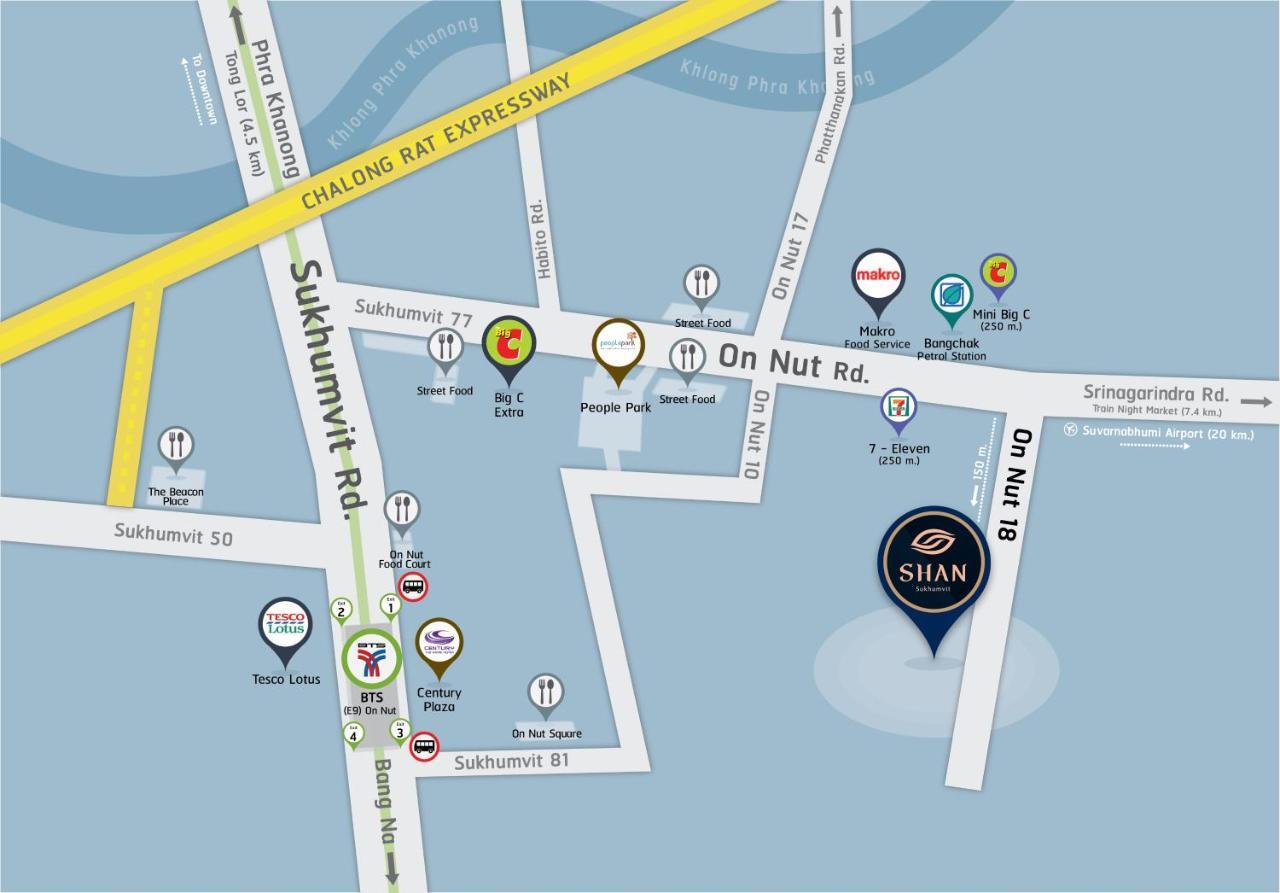 Shan Villas Sukhumvit بانكوك المظهر الخارجي الصورة
